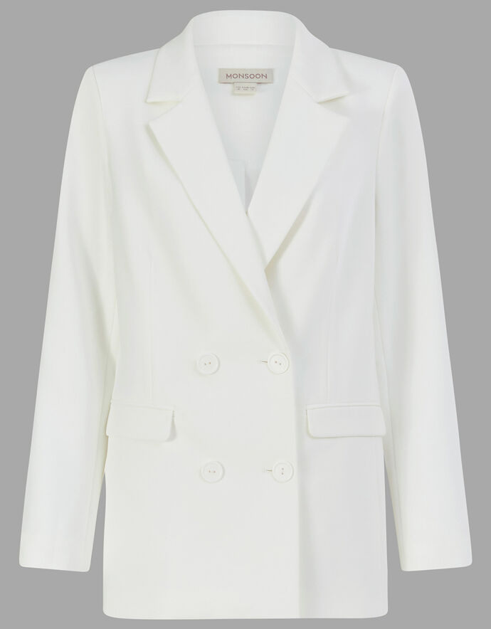 Blazer Jacket for Women by ESLA  Tailored Double-Breasted Formal Style