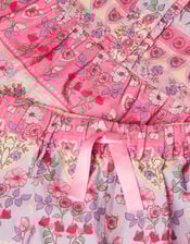 Floral Print Short Pyjama Set, Multi (MULTI), large