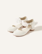 Corsage Two-Part Heels, Ivory (IVORY), large