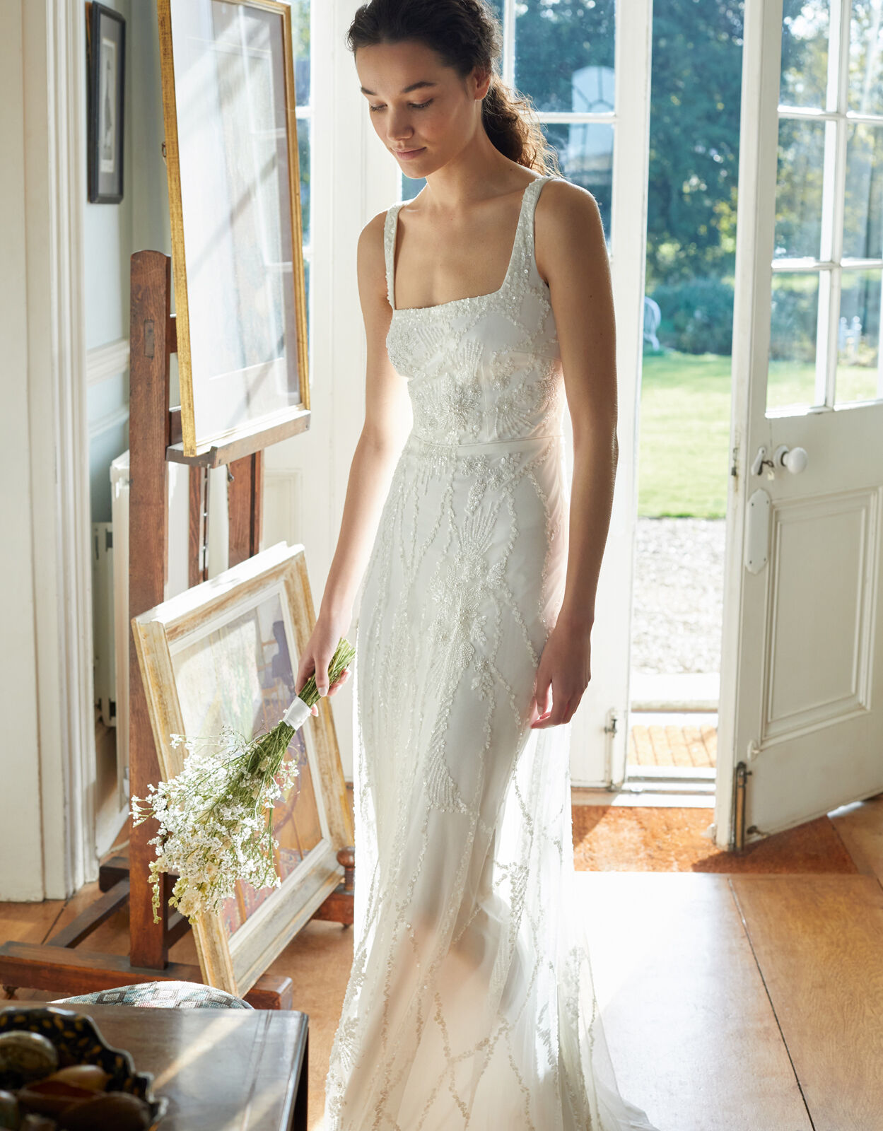 Monsoon margaret wedding dress deals