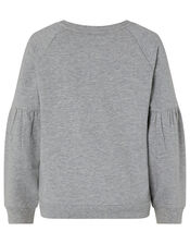 Star Sweatshirt and Legging Set, Grey (GREY), large