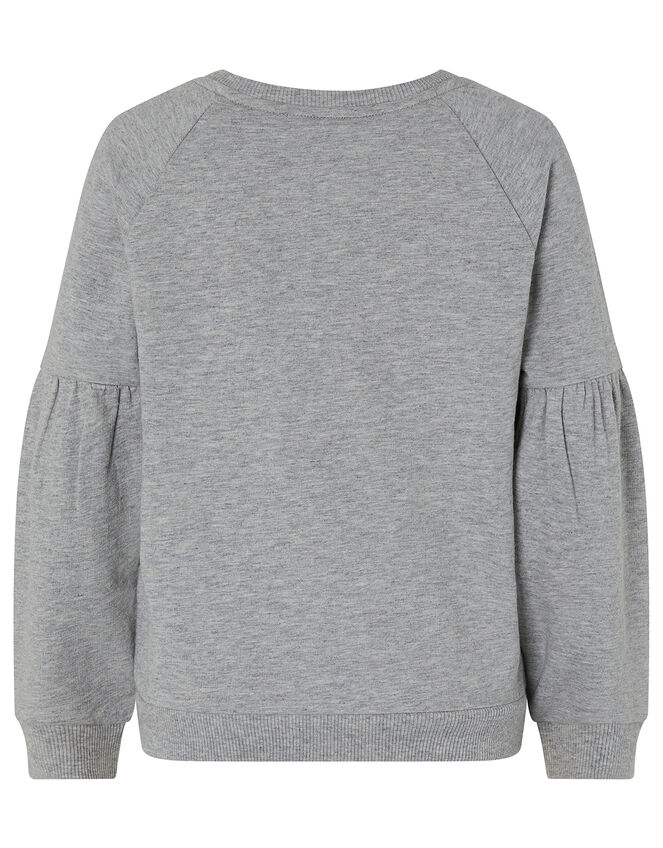 Star Sweatshirt and Legging Set, Grey (GREY), large