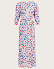 Ayla Print Maxi Dress, Blue (BLUE), large