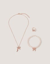 Jewel Bow Jewellery Gift Set, , large
