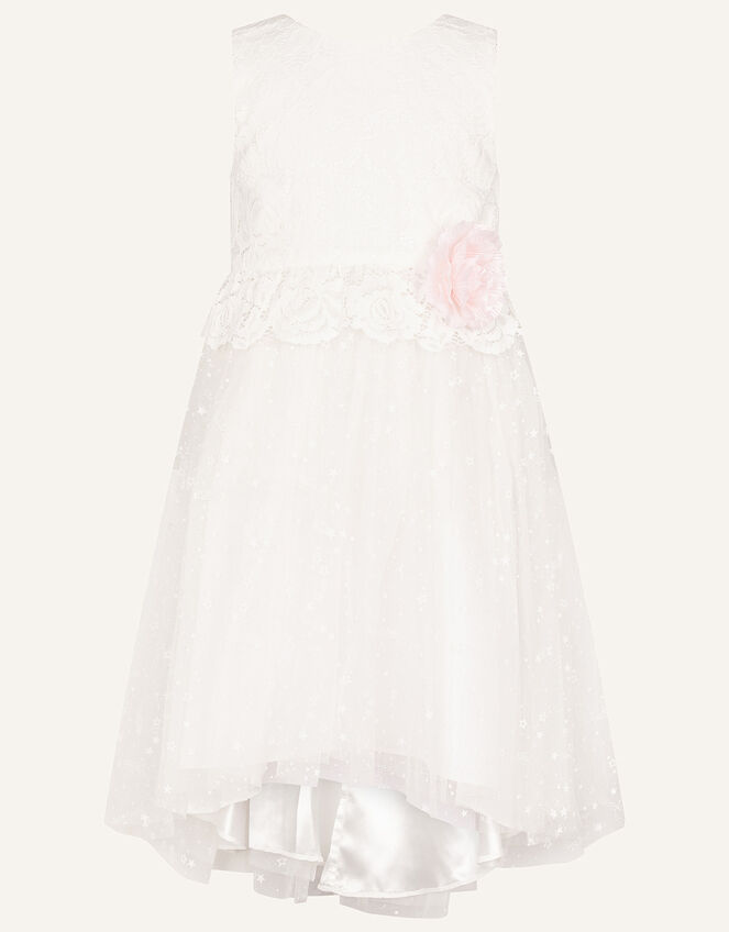 Nieve Lace Bridesmaid Dress, Ivory (IVORY), large