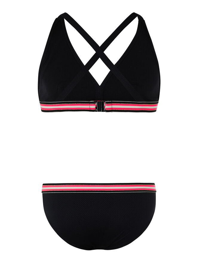 Storm Elise Sporty Bikini Set, Black (BLACK), large