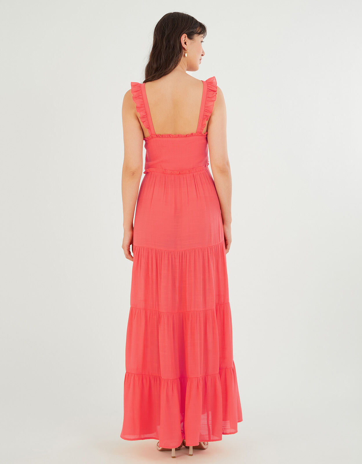 Crochet trim maxi dress forever 21 sales