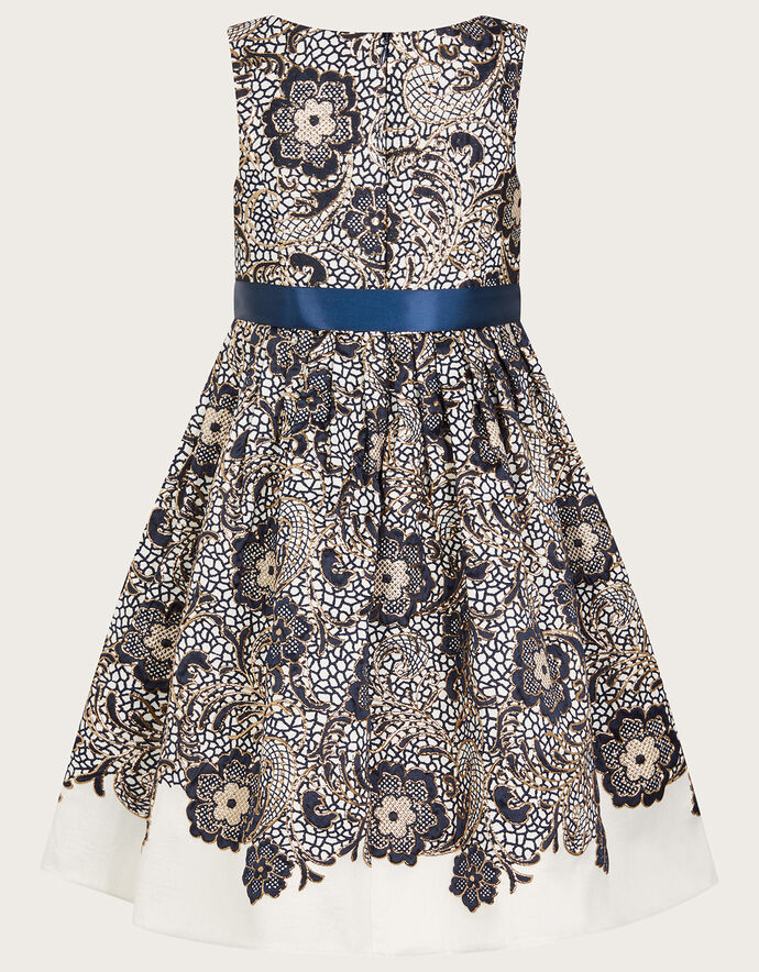 Jade Jacquard Dress