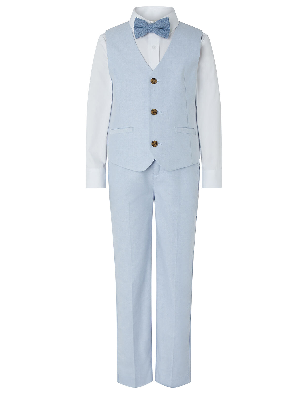 Pale blue sale boys suit