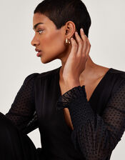 Penny Ponte Jumpsuit, Black (BLACK), large