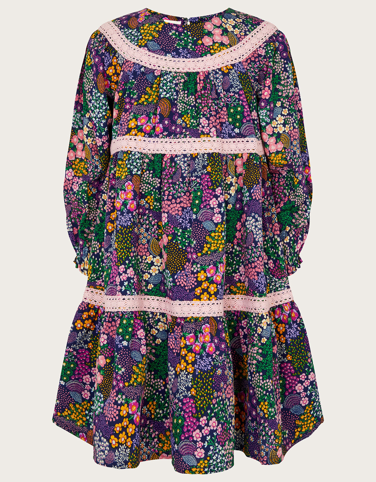 Monsoon blue girls dress clearance