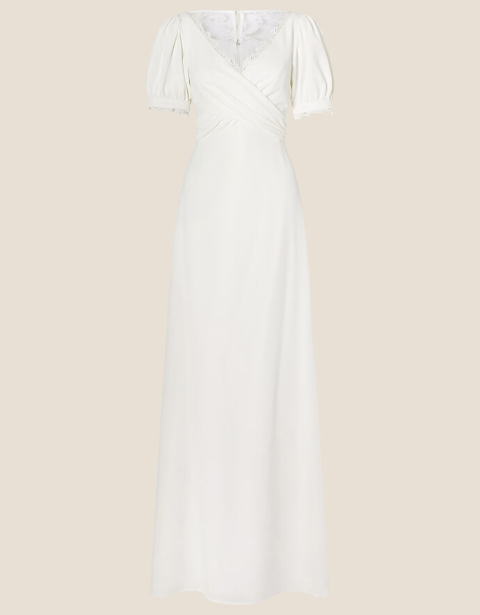 Sabrina Lace Drape Dress