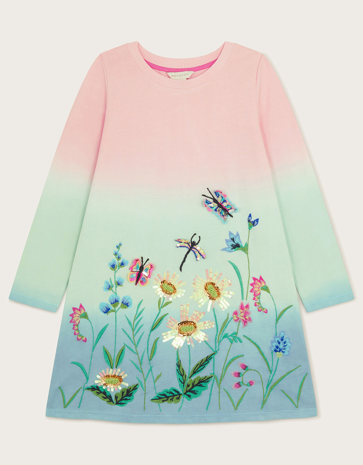Floral sweater shop dresses