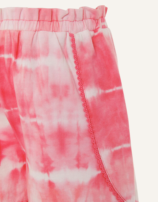 Tie Dye Jersey Shorts , Pink (PINK), large