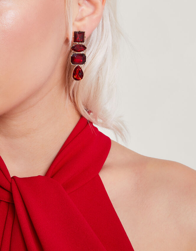 Stone Drop Earrings Accessories Monsoon UK.