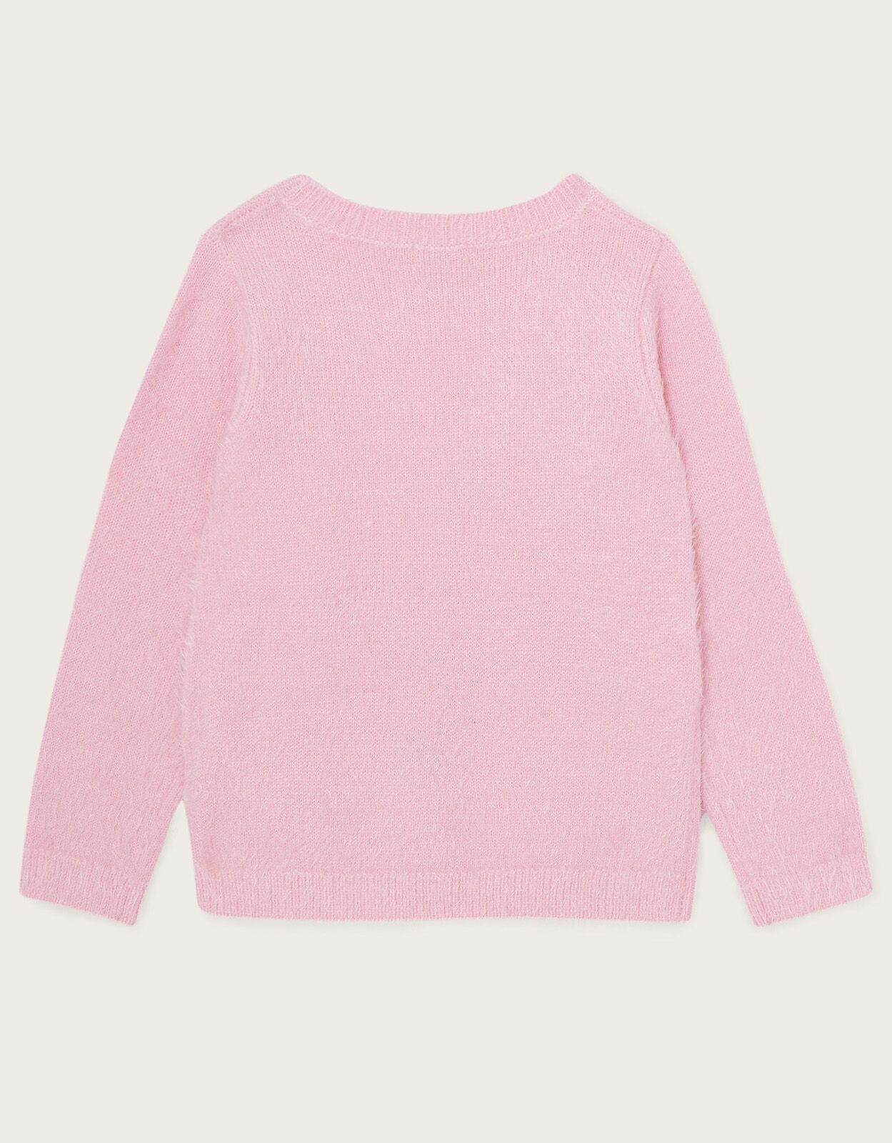 Pink fluffy jumper ladies new arrivals