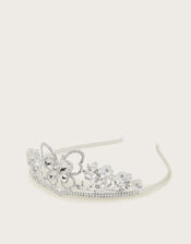 Jewel Butterfly Bridesmaid Tiara, , large
