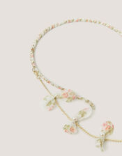 Embellished Floral Chain Headband , , large