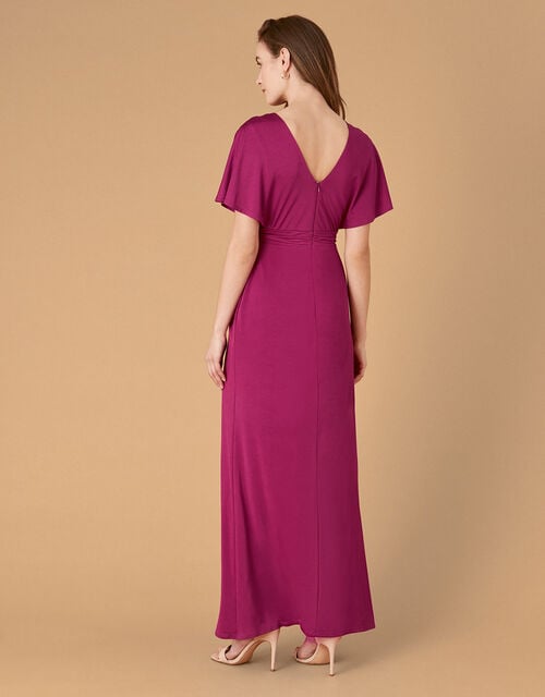 Jessica Slinky Jersey Maxi Dress, Red (BERRY), large