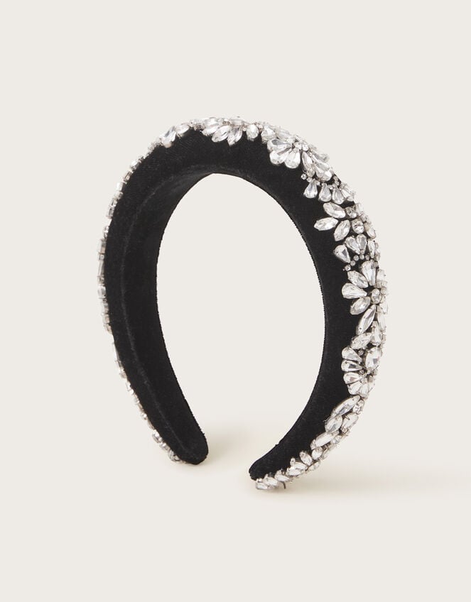 Thick Diamante Headband, , large