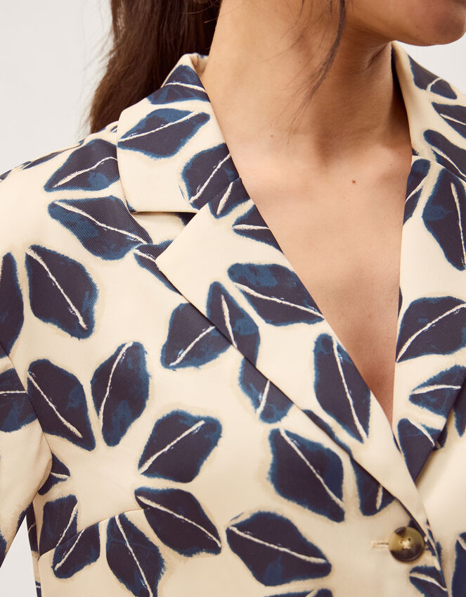 Ellison Floral Print Shirt Blue