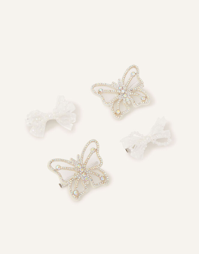 Bridesmaid Hair Clip Set, , large