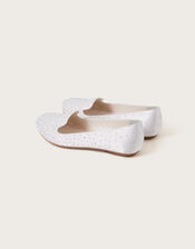 Jewel Slipper Shoes, Ivory (IVORY), large