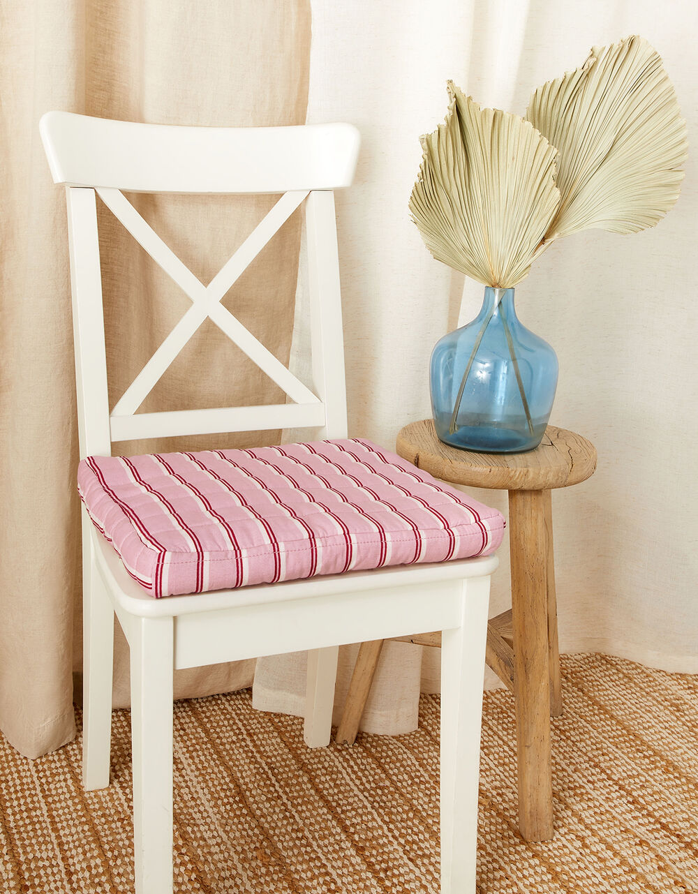 Women Home & Gifting | Stripe Bench Cushion Twinset - WH40373