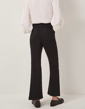 Cassie Kick Flare Jeans, Black (BLACK), large