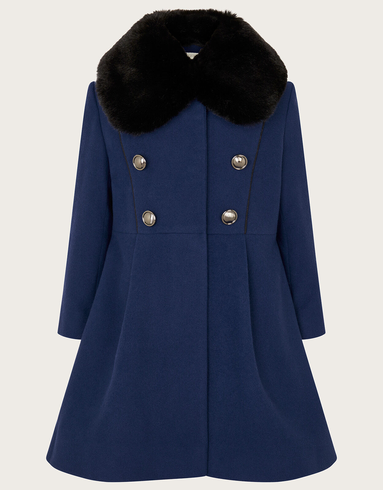 Military coat with fur online
