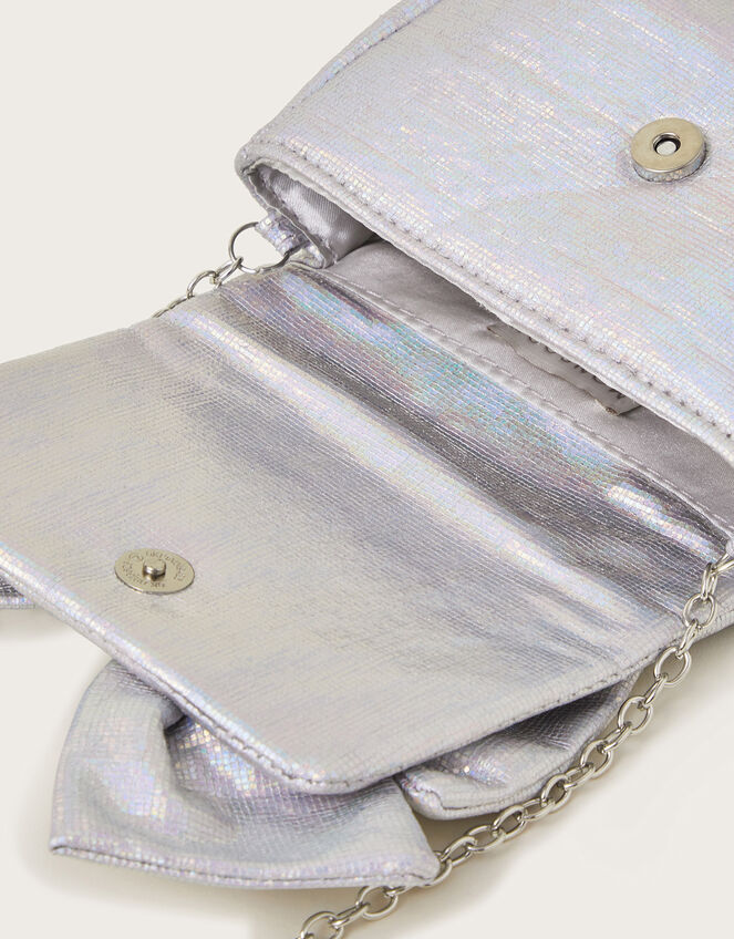 Metallic Bow Bag, , large