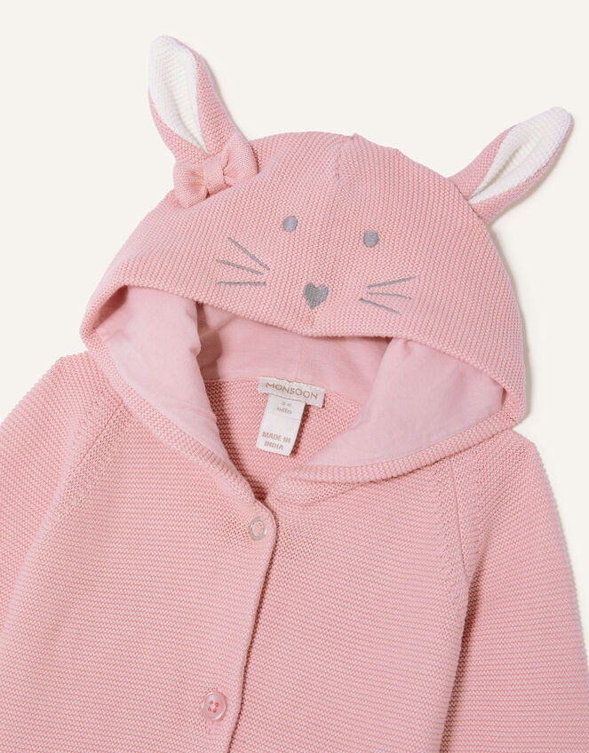 Newborn Knitted All-in-One, Pink (PINK), large
