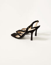 Barely There Strappy Occasion Heels, Black (BLACK), large