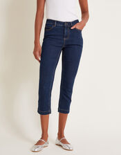 Idabella Crop Jeans, Blue (INDIGO), large