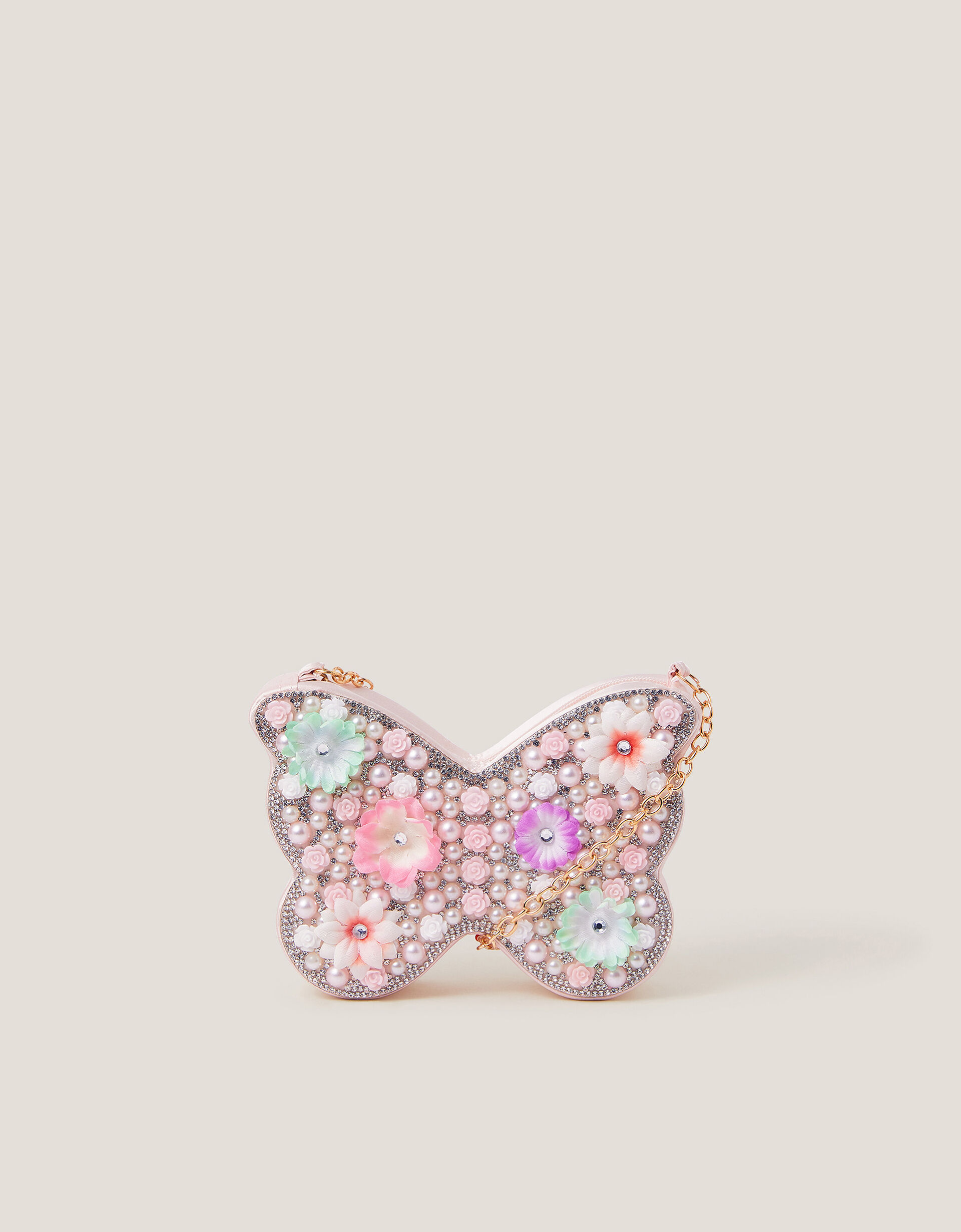 Embellished Butterfly Bag