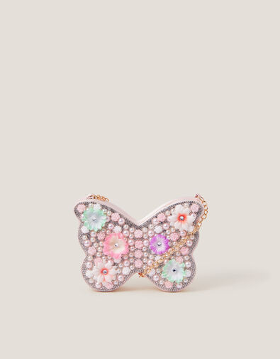 Embellished Butterfly Bag, , large