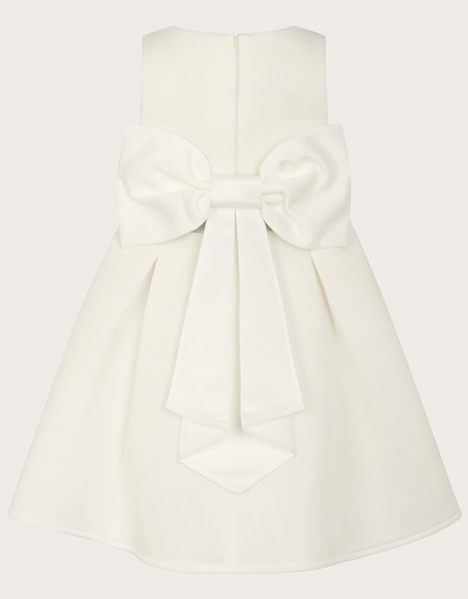 Baby Molly Bridesmaid Dress, Ivory (IVORY), large