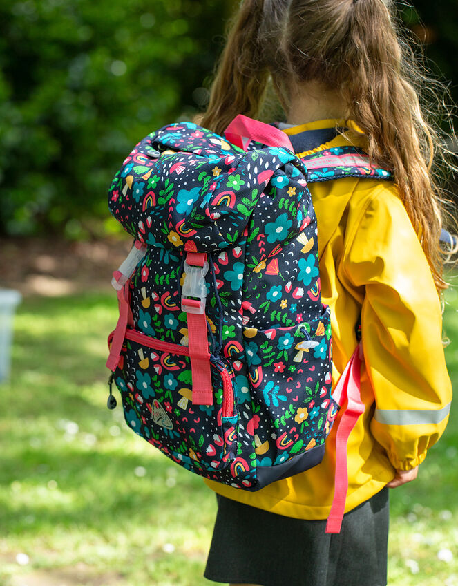 Frugi Trail Blazing Backpack, Blue (NAVY), large