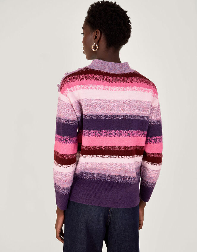 Stripe Jumper , Pink (PINK), large