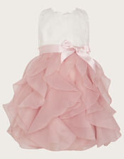 Baby Lace Cancan Dress, Pink (PINK), large