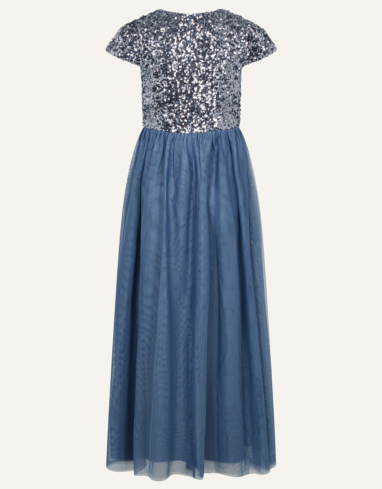 Truth Sequin Prom Dress Grey Girls Dresses Monsoon UK