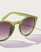 Round Frame Sunglasses, , large