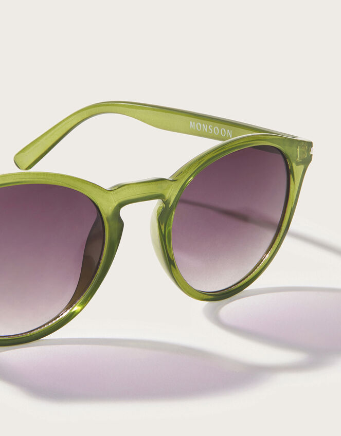 Round Frame Sunglasses, , large