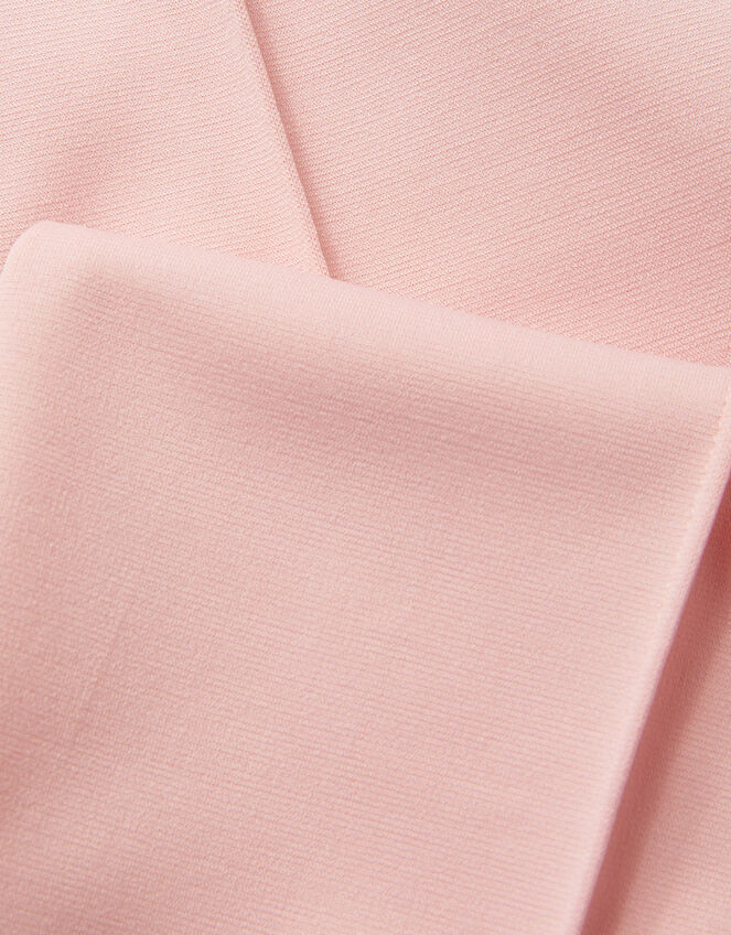 Ponte Pintuck Wide Leg Trousers, Pink (PINK), large