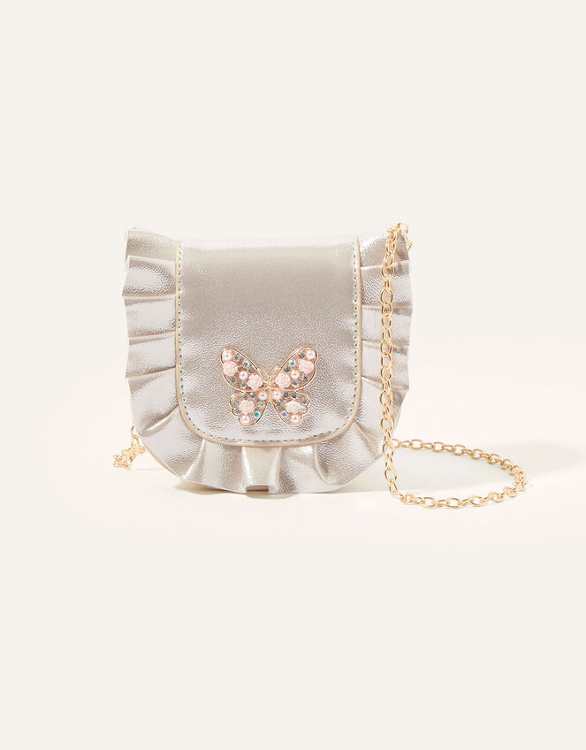 Frill Rose Butterfly Bag, , large