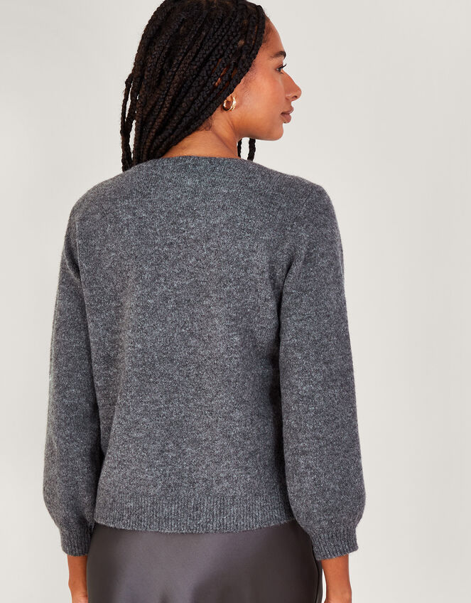 Sabrina Star Jumper, Grey (GREY), large