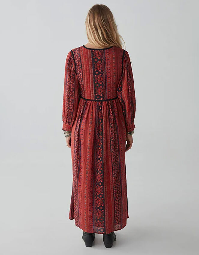 Maison Hotel Dalida Embroidered Dress, Red (RED), large