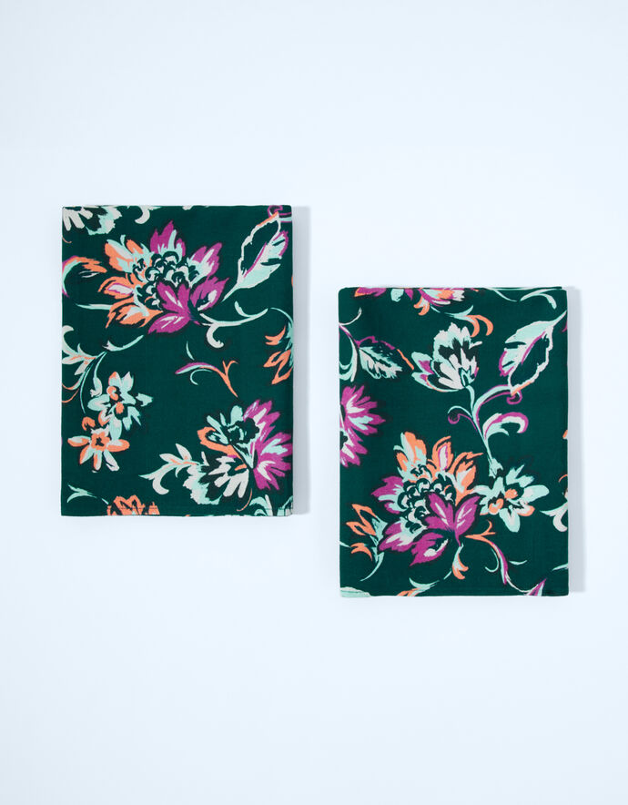 Floral Print Tea Towels Crockery Monsoon UK.