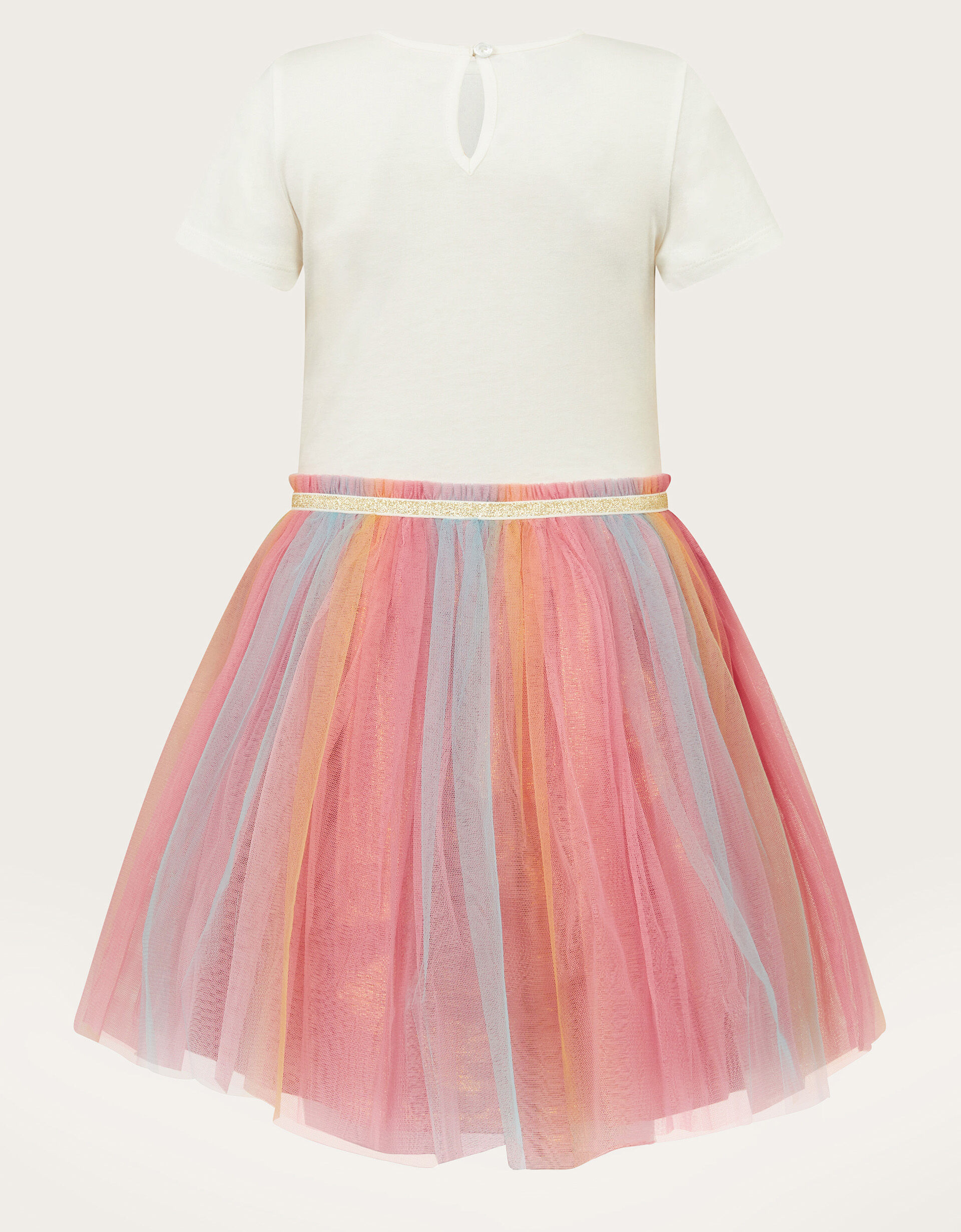 Disco Sun Ray Dress Ivory Girls Dresses Monsoon UK