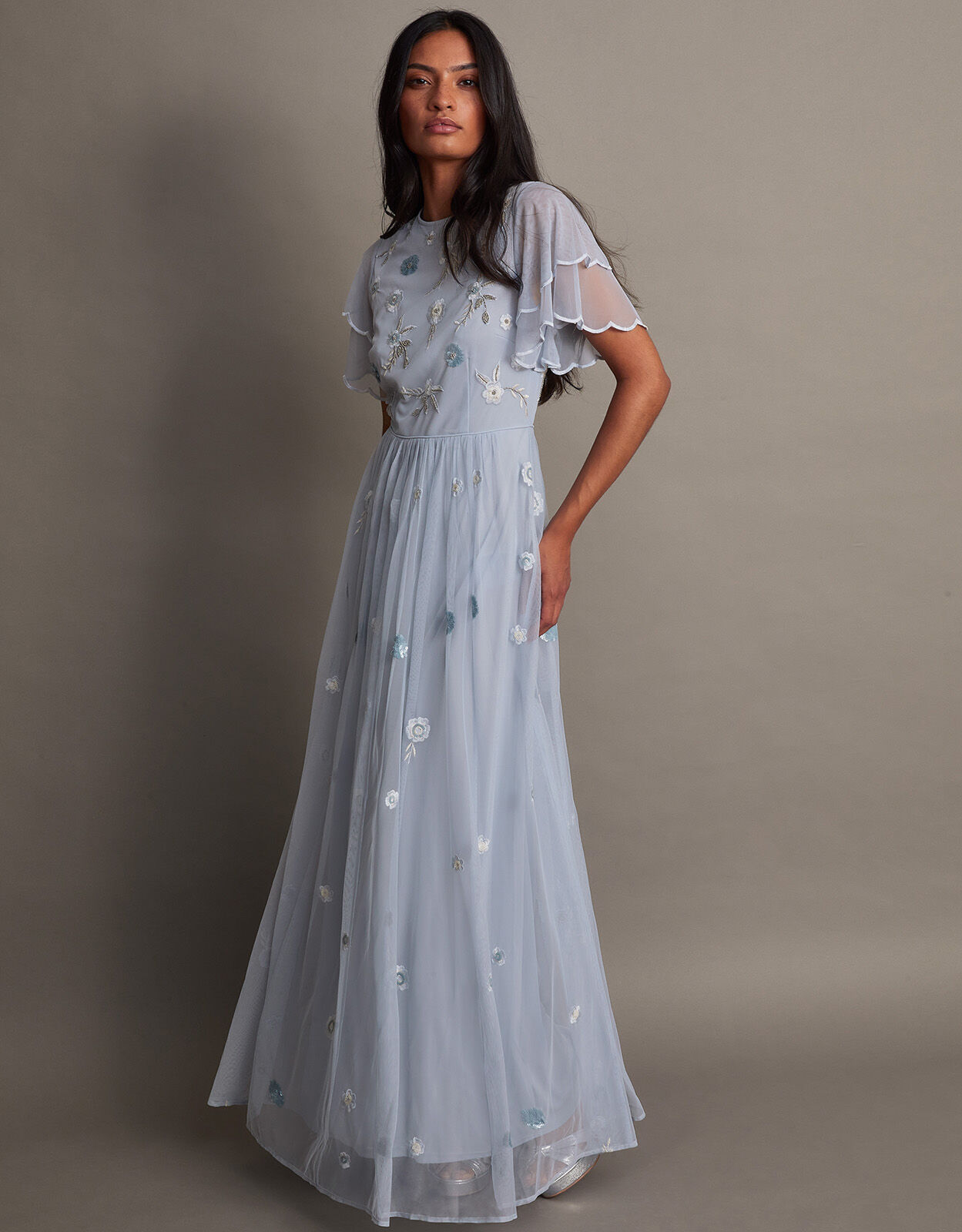 Jovani 22286 Fully Beaded Embellished V-Neck Tie Back Evening Dress Fo –  Glass Slipper Formals